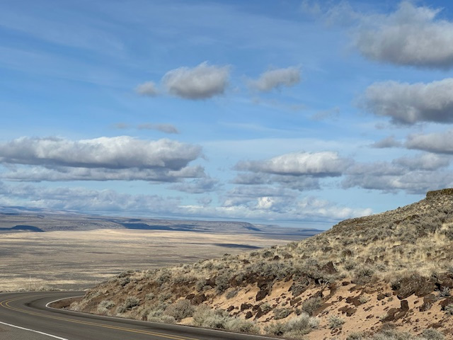 Guano Valley and the old Barry Ranch from Doherty Slide. Guano Valley and the old Barry Ranch from Doherty Slide.